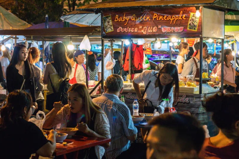 After Dark in the Asphalt: The Parking Lot Night Markets Quietly Rewriting American Food Culture